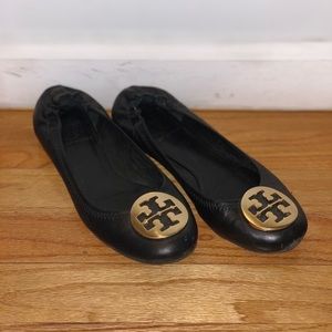 tory burch reva flats